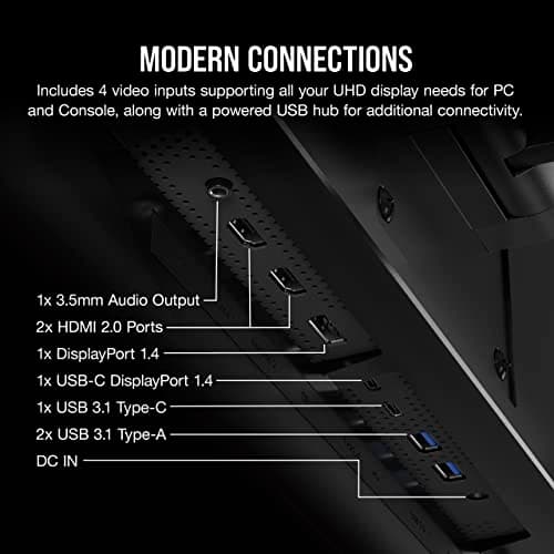 Corsair XENEON 32UHD144-A 32" 4K 144Hz IPS Monitor image