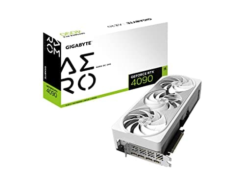 Gigabyte AERO OC GeForce RTX 4090 24GB GDDR6X Silver / White main image