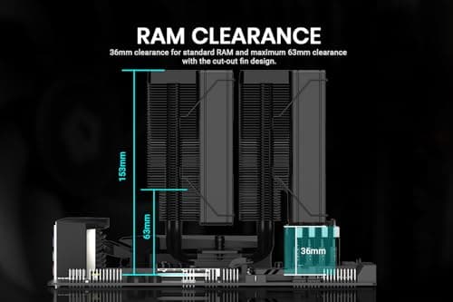 ID-COOLING FROZN A620 Air 154mm Black image