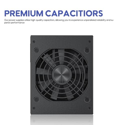 Vetroo CP-PSU-VT-850W-SFX Black SFX 850W Fully Modular 80+ Gold image