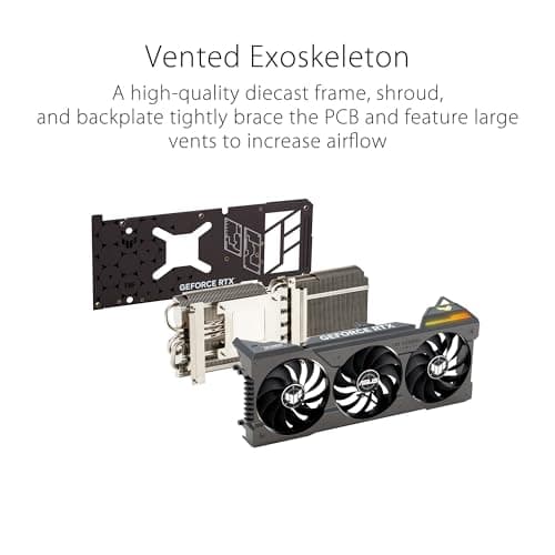 Asus GeForce RTX 4070 Ti TUF GAMING OC 12GB GDDR6X Black image