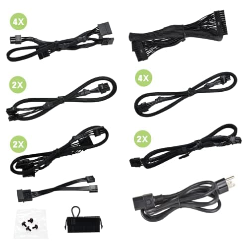 EVGA SuperNOVA 1000 G+ 1000 W 80+ Gold Certified Fully Modular ATX image