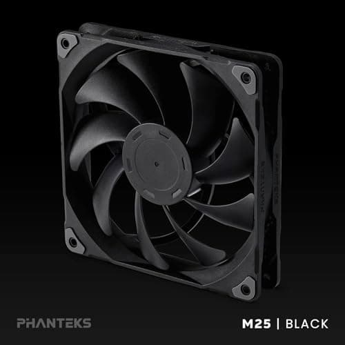 Phanteks M25-140 140mm Black PWM 104.62 CFM 1-Pack image