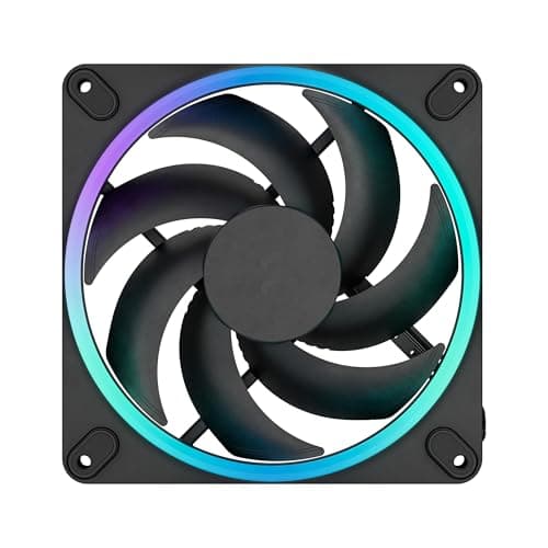 Fractal Design Momentum 140mm Black Addressable RGB PWM 74.39 CFM image