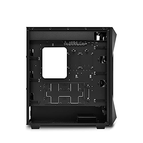 SHARKOON REV300 ATX Full Tower Black with Tempered Glass Side Panel and Front Panel USB: USB 3.2 Gen 2 Type-C, USB 3.2 Gen 1 Type-A, USB 2.0 Type-A image