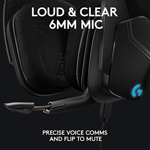 Logitech G635 7.1 Channel Closed Gaming Headset image