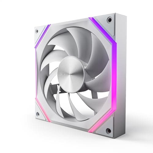 Asiahorse Nyota A14 140mm PC Case Fan – High-Efficiency Cooling White image