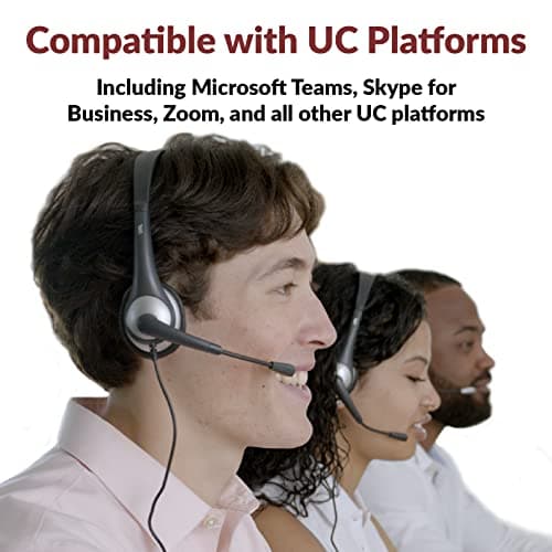 Cyber Acoustics AC-204 Closed-Back Headphones image