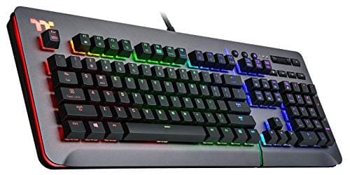 Thermaltake Level 20 RGB Titanium Cherry MX Speed Silver Wired Gaming Keyboard image