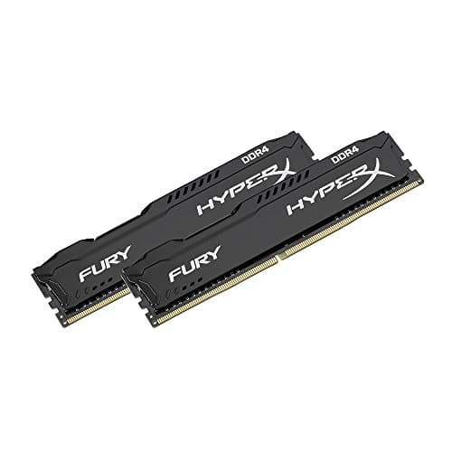 HyperX Kingston Technology FURY 2666MHz DDR4 8GB DIMM Memory Black image