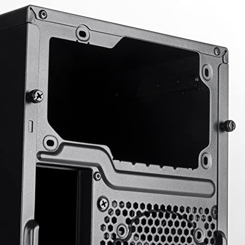 Silverstone FARA 313 Micro ATX Mid Tower Black with USB 3.2 Gen 2 Type-C and USB 3.2 Gen 1 Type-A image