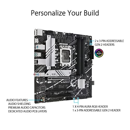 Asus B760 PRIME M-A D4 LGA1700 DDR4 Micro ATX image