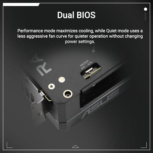 Asus DUAL Radeon RX 9060 XT 8GB GDDR6 Black image