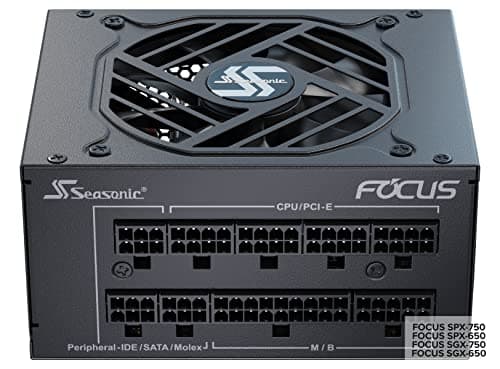 SeaSonic FOCUS SGX (2021) Black SFX 750W Fully Modular 80+ Gold Certified image