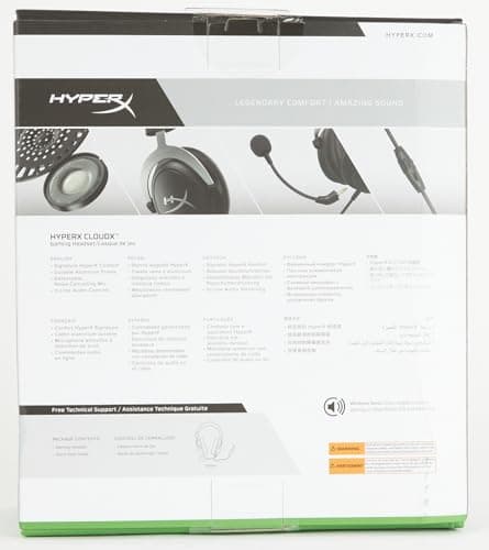 HP HyperX CloudX Closed Gaming Headset image