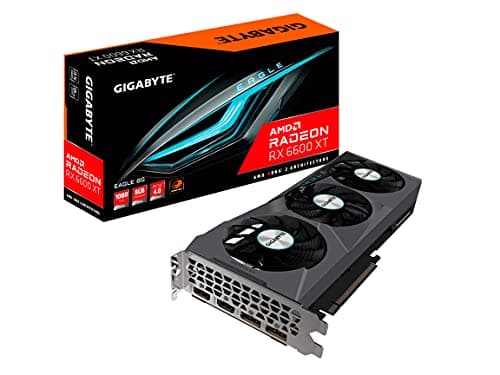 Gigabyte EAGLE Radeon RX 6600 XT 8GB GDDR6 Black / Silver image