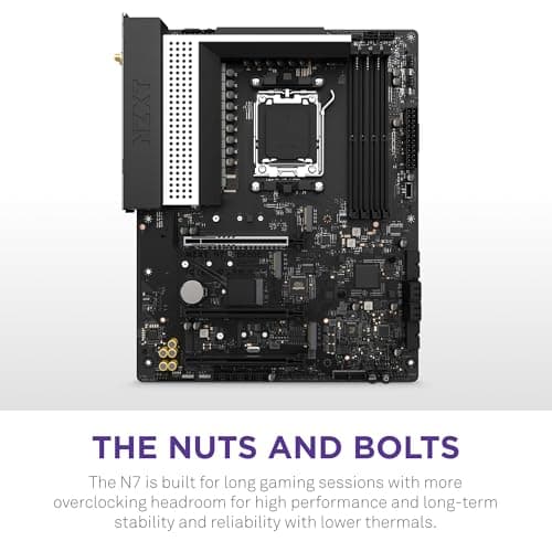 NZXT B650E N7 WIFI AM5 DDR5 ATX WHITE image