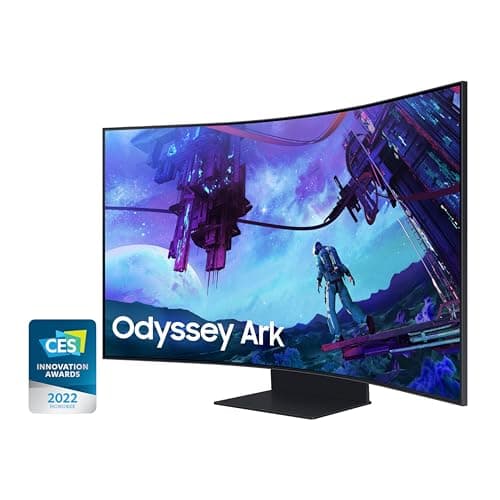 Samsung Odyssey Ark 2nd Gen 55" 4K 165Hz Mini LED VA Curved Monitor image
