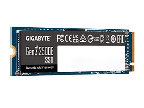 Gigabyte Gen3 2500E 1TB SSD M.2-2280 PCIe 3.0 X4 NVMe image