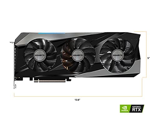 Gigabyte GAMING OC GeForce RTX 3070 Ti 8GB GDDR6X Black / Silver image