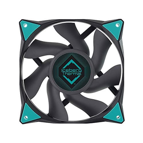 Iceberg Thermal IceGALE 120mm Black / Teal PWM ARGB image