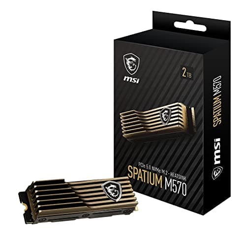 MSI SPATIUM M570 HS 2TB SSD M.2 PCIe 5.0 NVMe main image