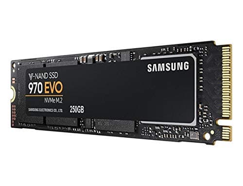 SAMSUNG 970 EVO M.2 2280 250GB PCIe Gen3. X4, NVMe 1.3 64L V-NAND 3-bit MLC Internal Solid State Drive (SSD) MZ-V7E250BW image
