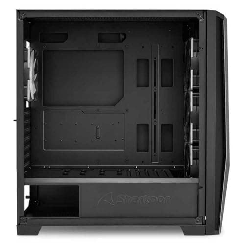 SHARKOON TG7M RGB ATX Mid Tower Black Tempered Glass image