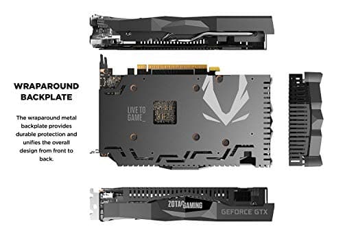 Zotac GAMING AMP GeForce GTX 1660 SUPER 6GB GDDR6 Black image