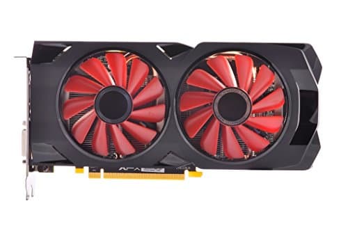 XFX RX-570P8DFD6 Radeon RX 570 8GB GDDR5 Black / Red image