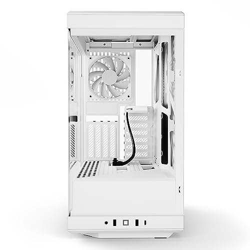 HYTE Y40 ATX Mid Tower White Tempered Glass Side Panel image