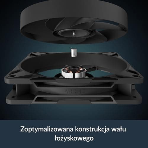 ARCTIC P14 Pro 140mm Black PWM 110 CFM image