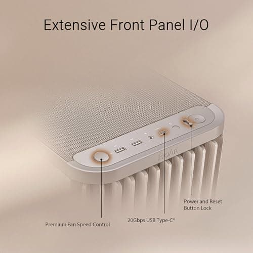 Asus ProArt PA401 Wood Edition Beige Tempered Glass image