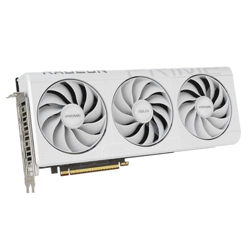 ASUS Prime Radeon RX 9070 XT White OC Edition 16GB GDDR6  image
