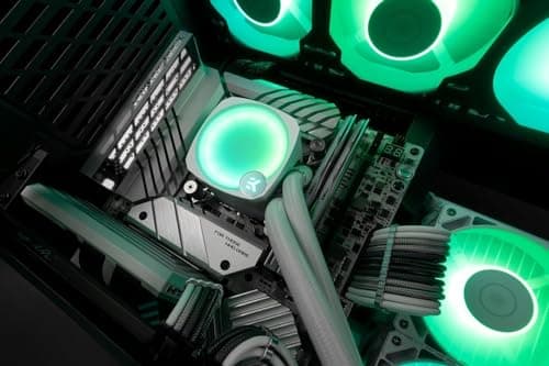 EK EK-Nucleus Water 360mm Lux D-RGB 72 CFM White image