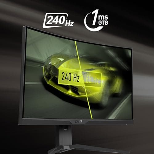 MSI MAG 275CQRXF 27" 1440p 240Hz VA Curved Monitor image