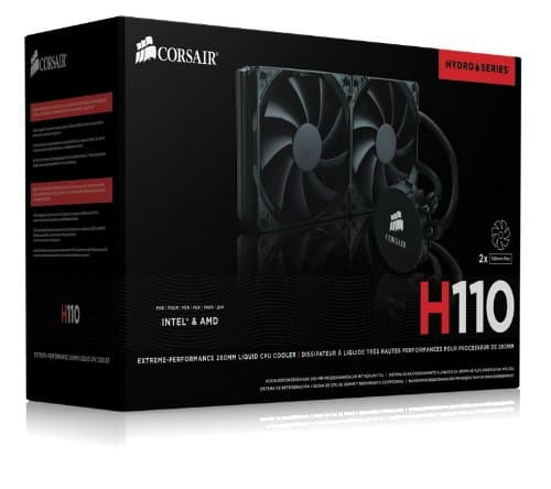 Corsair H110 94 CFM Water 280mm image