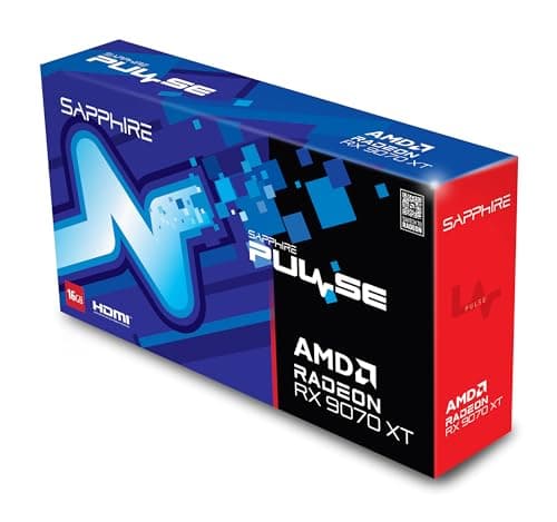 Sapphire PULSE Radeon RX 9070 XT 16GB GDDR6 Black image