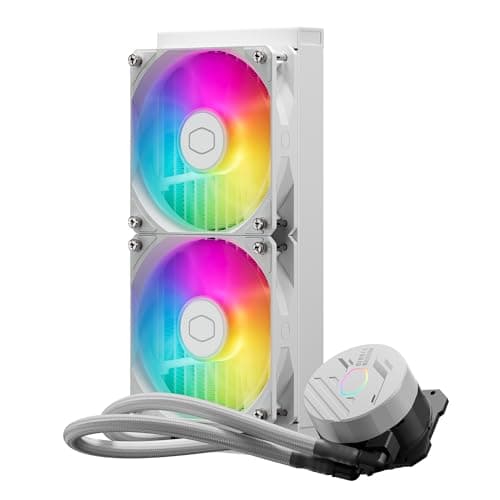 Cooler Master MasterLiquid 240L Core Water 240mm ARGB White image