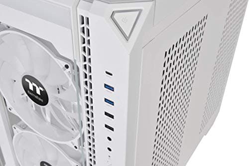Thermaltake View 51 ATX Full Tower Snow ARGB Edition Tempered Glass Side Panel image
