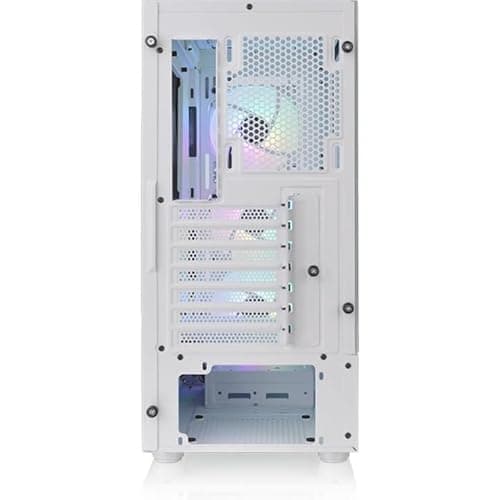 Thermaltake View 200 ATX Mid Tower White Tempered Glass ARGB USB 3.2 Gen 1 Type-A image