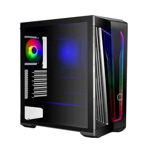 Cooler Master MasterBox 540 ATX Mid Tower Black Tempered Glass Side Panel image