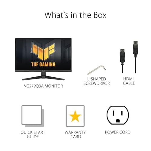 Asus TUF Gaming VG279Q3A 27" 1080p 180Hz IPS Monitor image