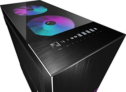 MSI MPG SEKIRA 500X ATX Mid Tower Black Tempered Glass Side Panel image