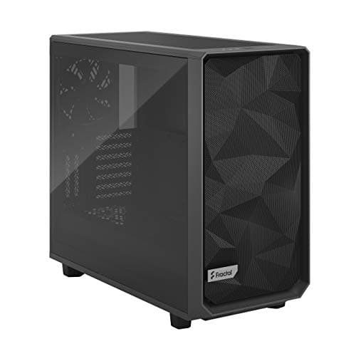 Fractal Design Meshify 2 ATX Mid Tower Gray Tinted Tempered Glass Side Panel USB 3.2 Gen 2 Type-C USB 3.2 Gen 1 Type-A image