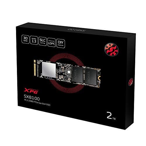 ADATA XPG SX8100 2TB SSD M.2-2280 PCIe 3.0 x4 NVMe image