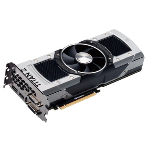 EVGA GeForce GTX Titan Z 12GB GDDR5 Black / Silver image