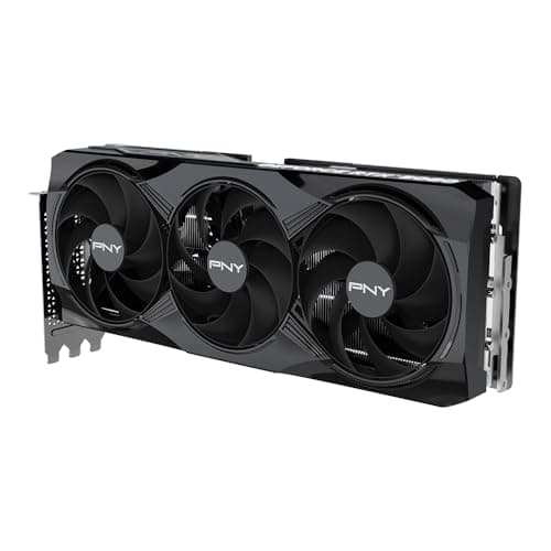 PNY OC GeForce RTX 5080 16GB GDDR7 Black image
