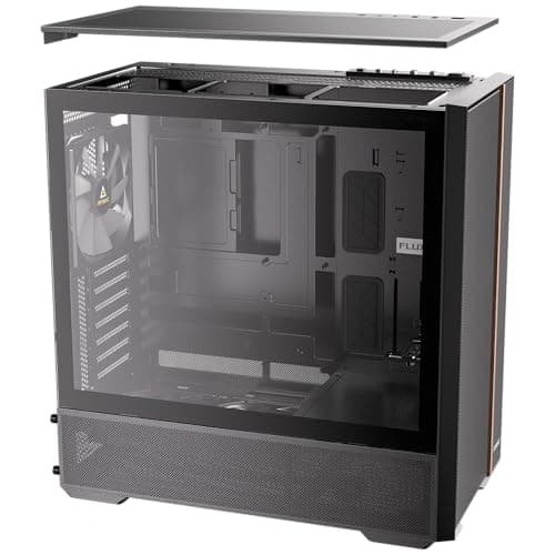 Antec FLUX REAR Mid Tower Case With Tempered Glass image