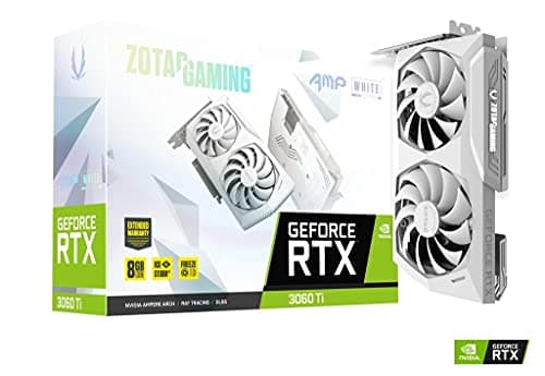 Zotac GAMING AMP GeForce RTX 3060 Ti LHR 8GB GDDR6 White image